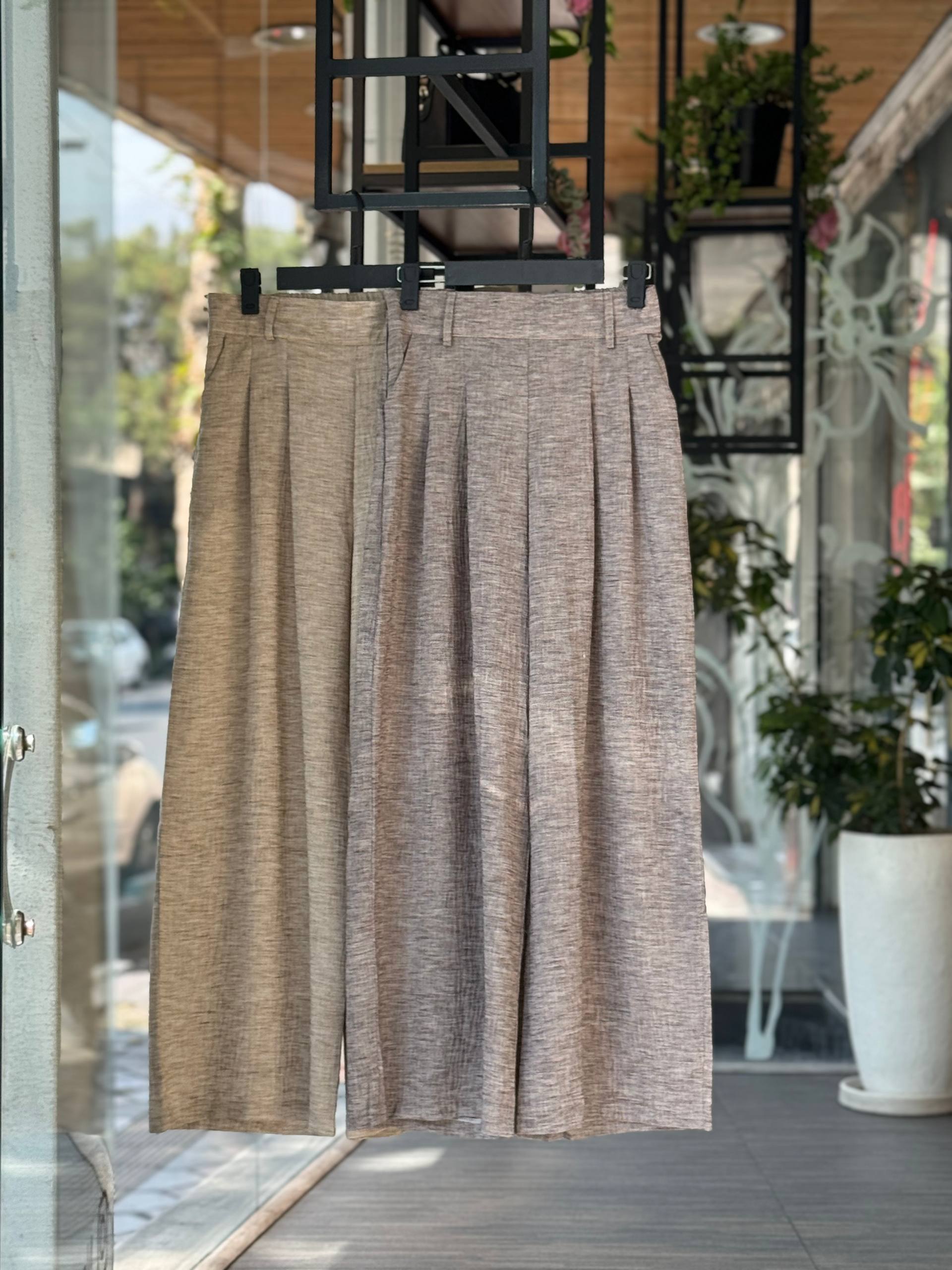 شلوار نخی DW0176