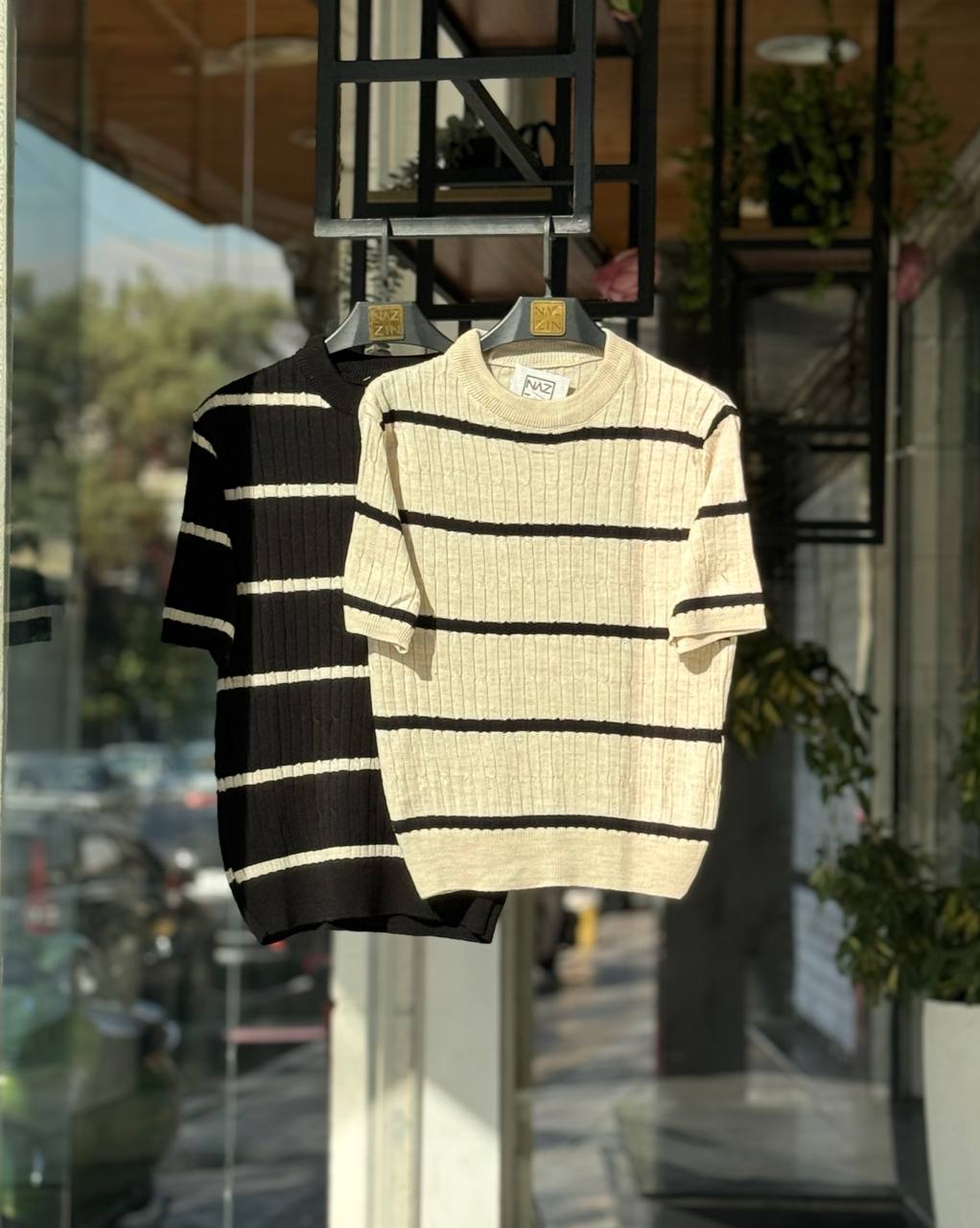تیشرت بافت راه راه DW0297